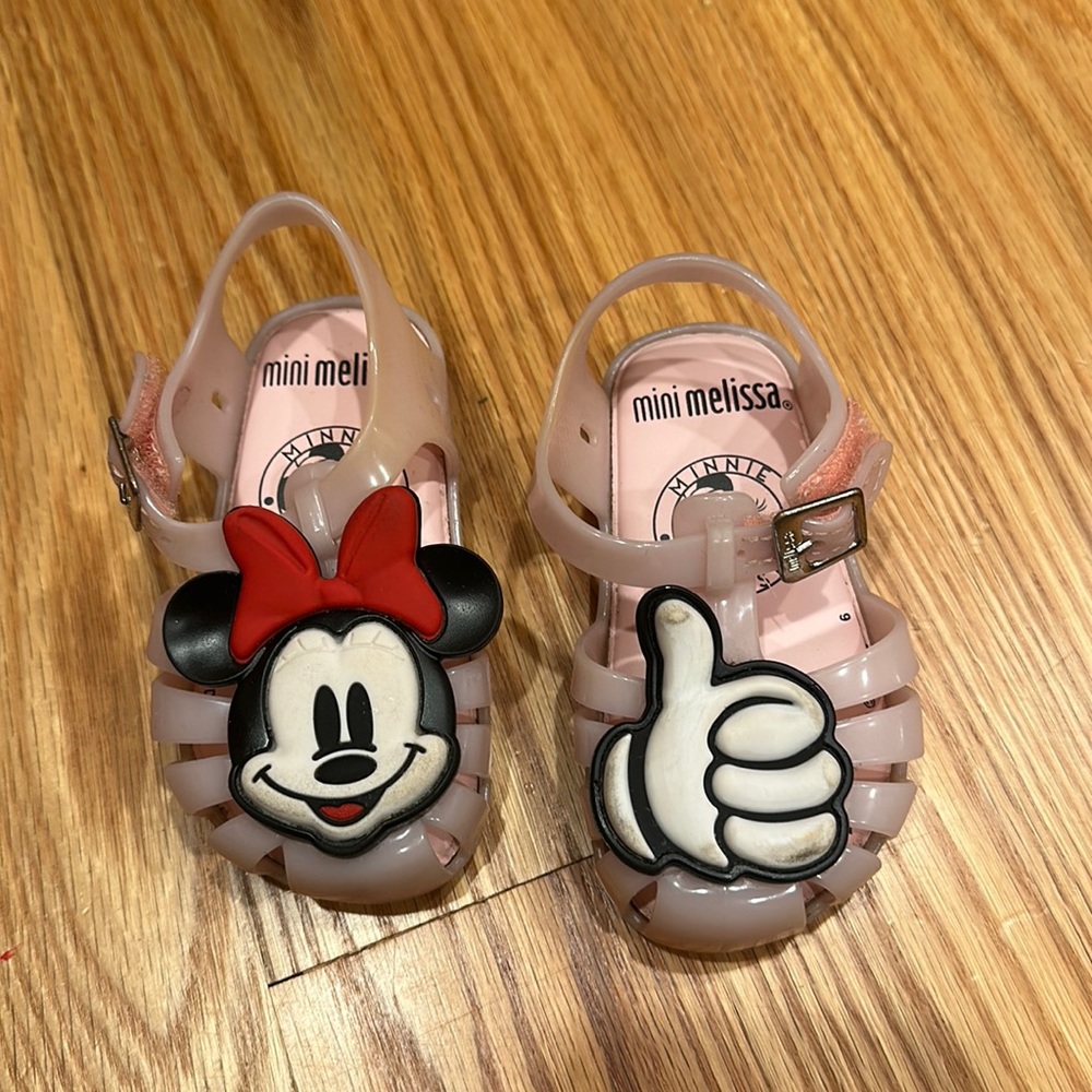 Mini Melissa Minnie Mouse sandals